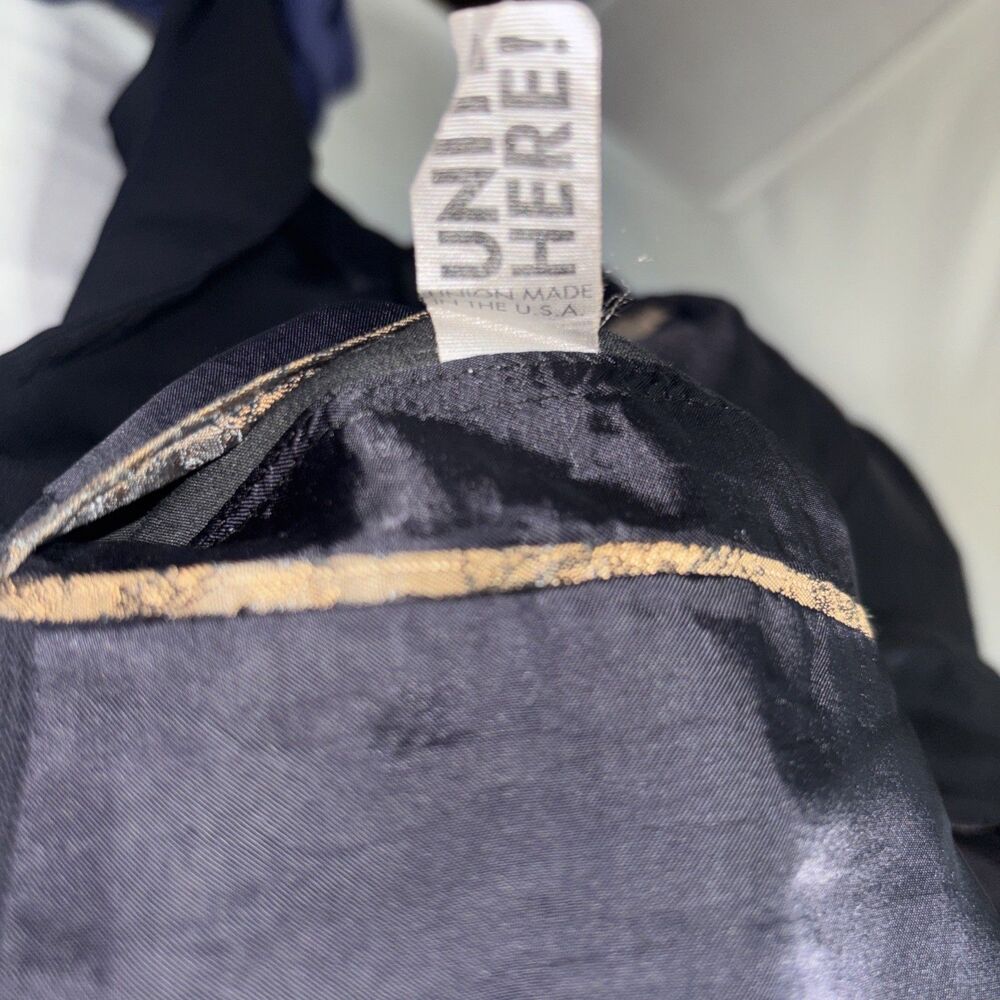Joseph Abboud Collection Navy Blue Wool Blazer Union Made in USA Nordstrom - Picture 8 of 9